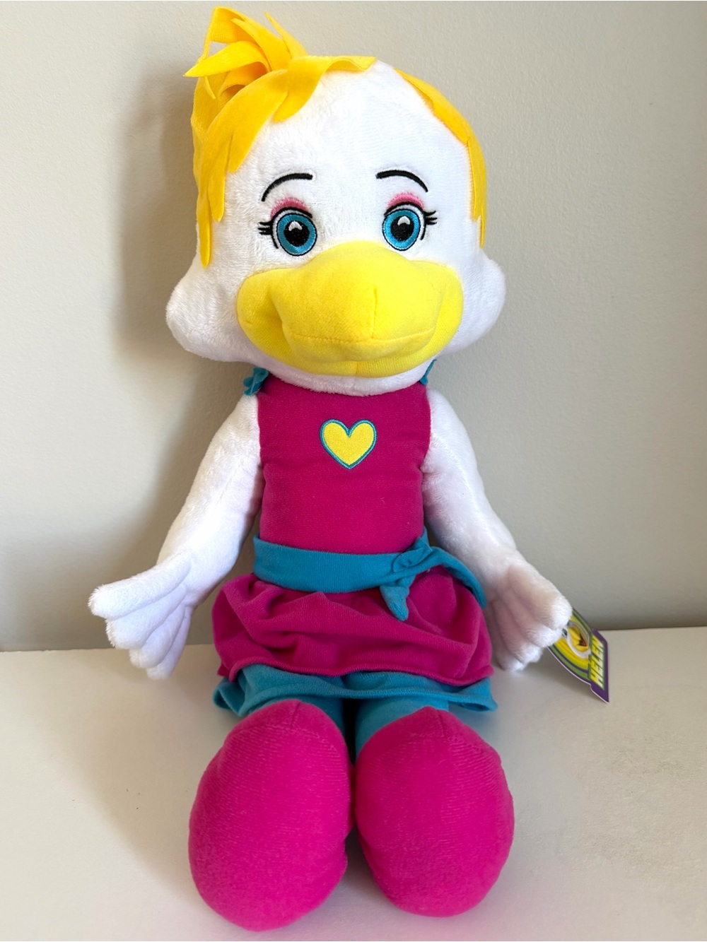 Chuck E Cheese Helen Henny 21” Stuffed Plush Rockstar Band Vocalist Character